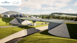 Wizualizacja mostu kolejowy Fornale (2)