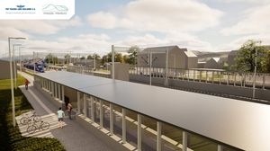 Przejście podziemne na stacji Mszana Dolna (3)