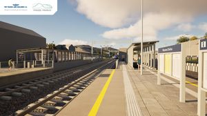 Przejście podziemne na stacji Mszana Dolna (4)